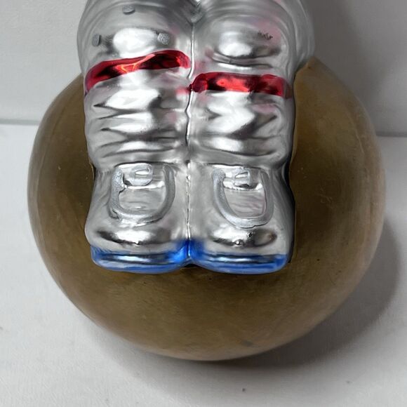 Vintage Kurt Adler Polonaise Smithsonian Astronaut Hand Blown Glass Ornament - Picture 4 of 12